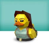 Tomb Raider Tubbz Mini PVC Figur Lara Croft 5 cm