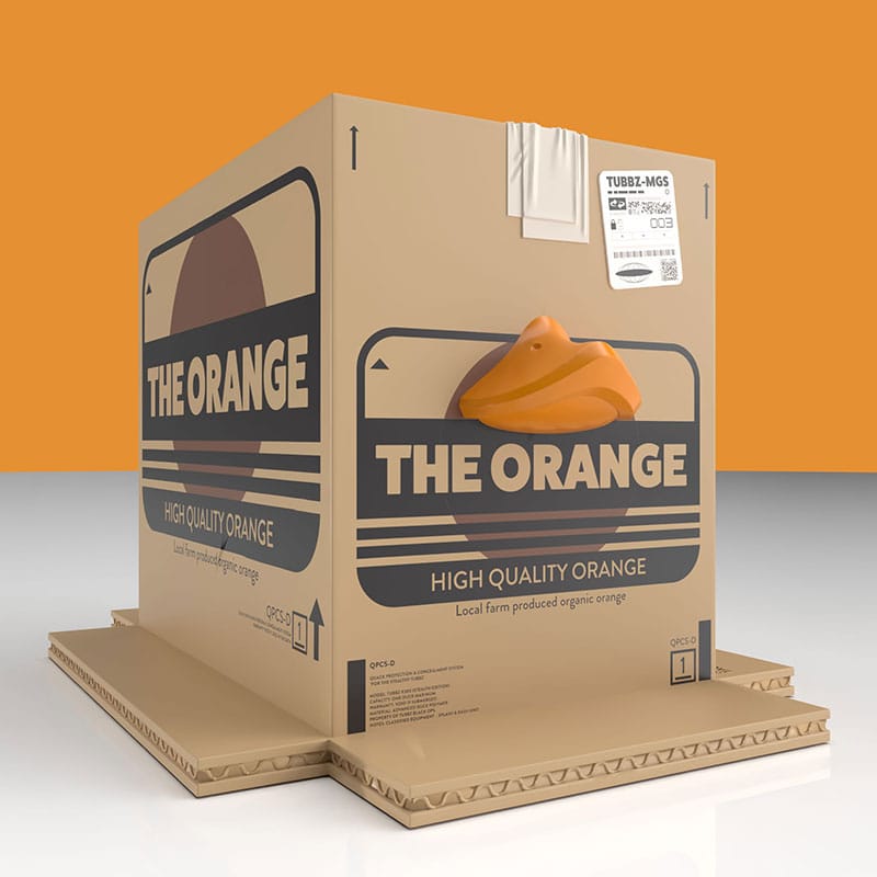 Metal Gear Solid Tubbz PVC Figur The Orange Box Boxed Edition 10 cm