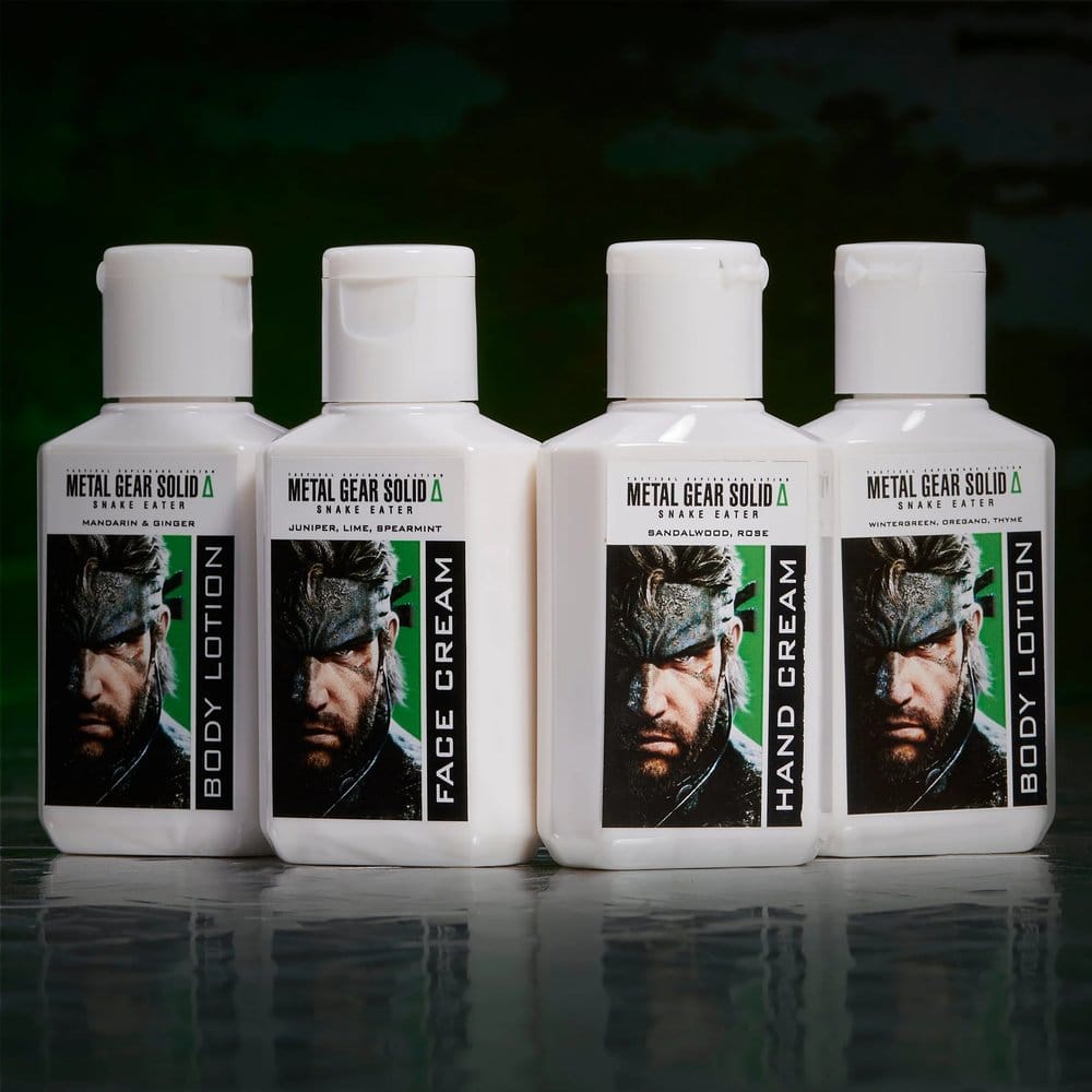 Metal Gear Solid Geschenkbox Körperlotion