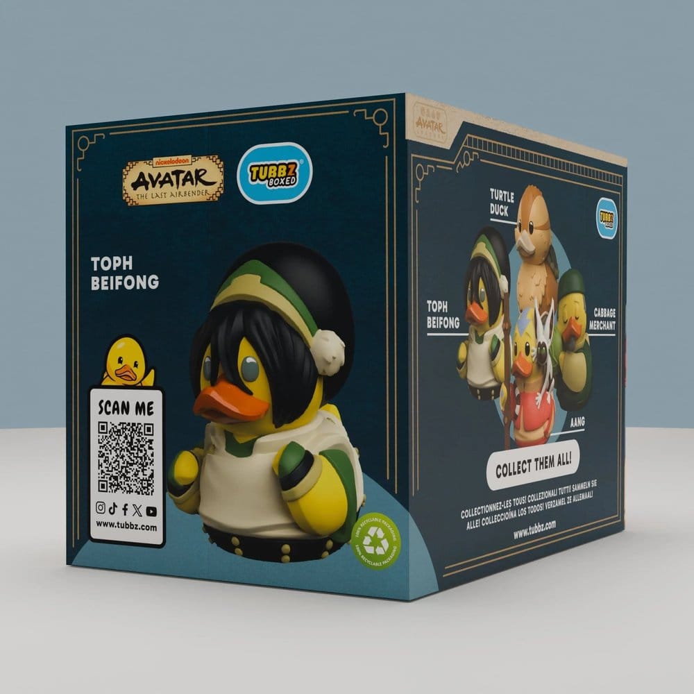 Avatar Der Herr der Elemente Tubbz PVC Figur Toph Beifong Boxed Edition 10 cm