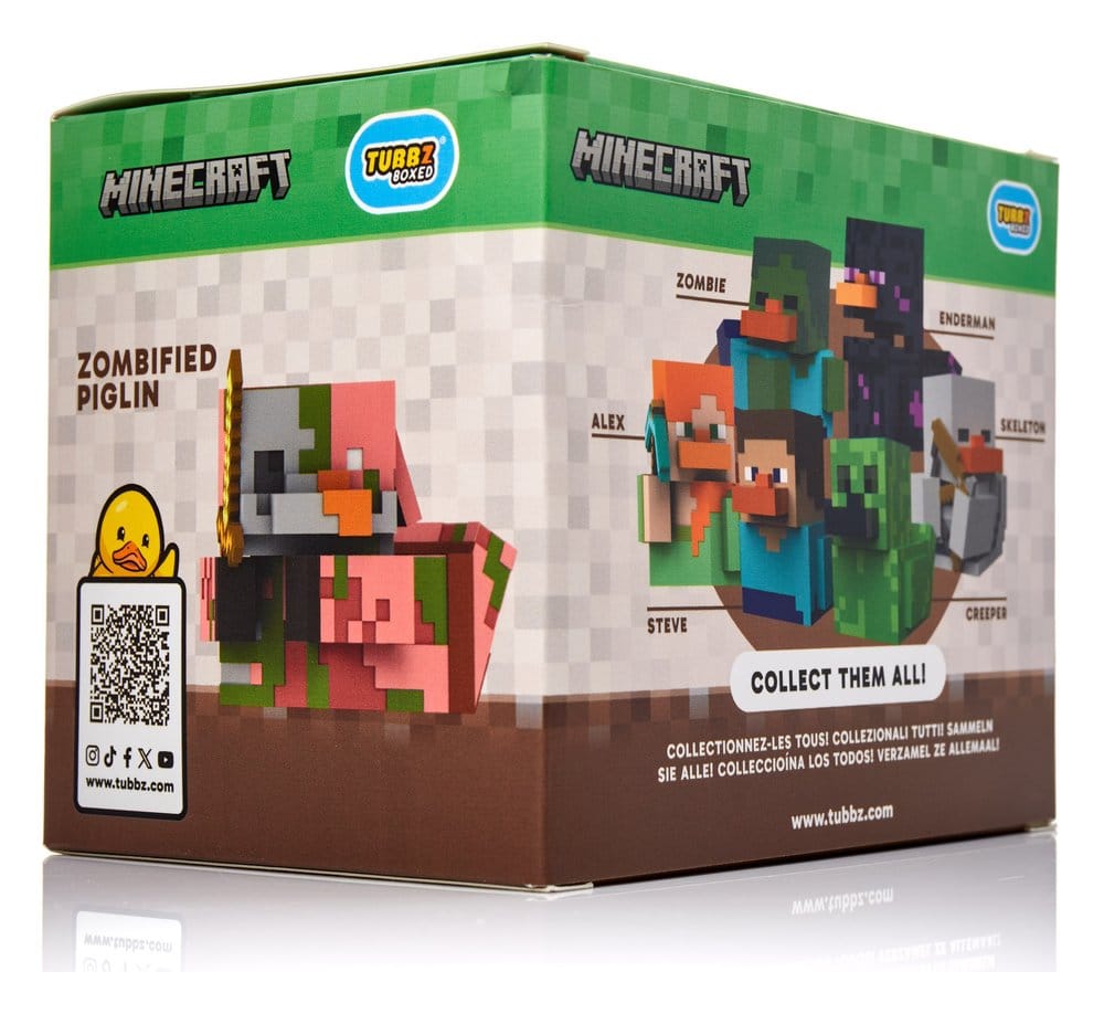 Minecraft Tubbz PVC Figur Zombified Piglin Boxed Edition 10 cm