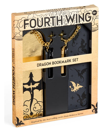 Fourth Wing Lesezeichen 2er-Set Dragon 15 cm