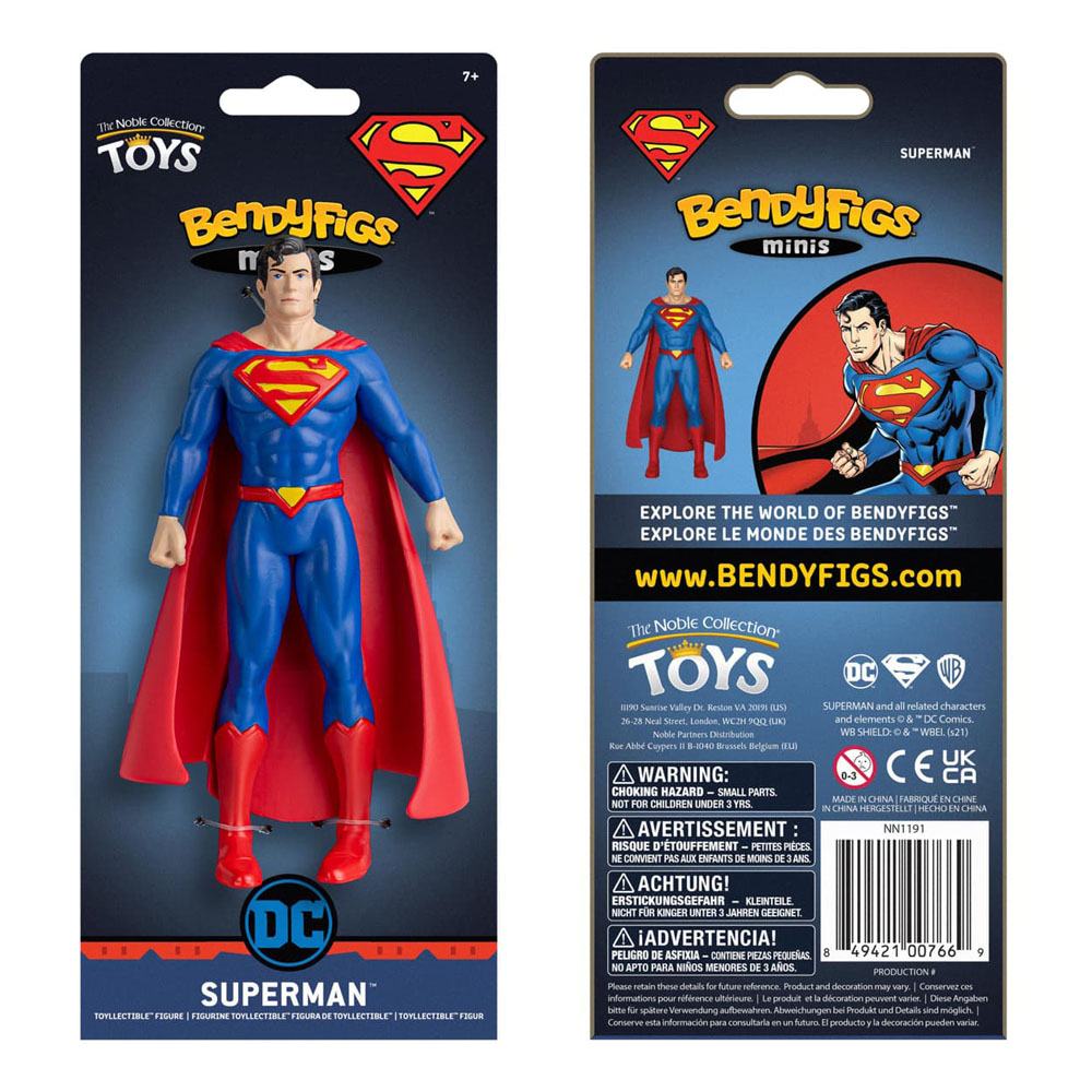 DC Comics Bendyfigs Biegefigur Superman 14 cm