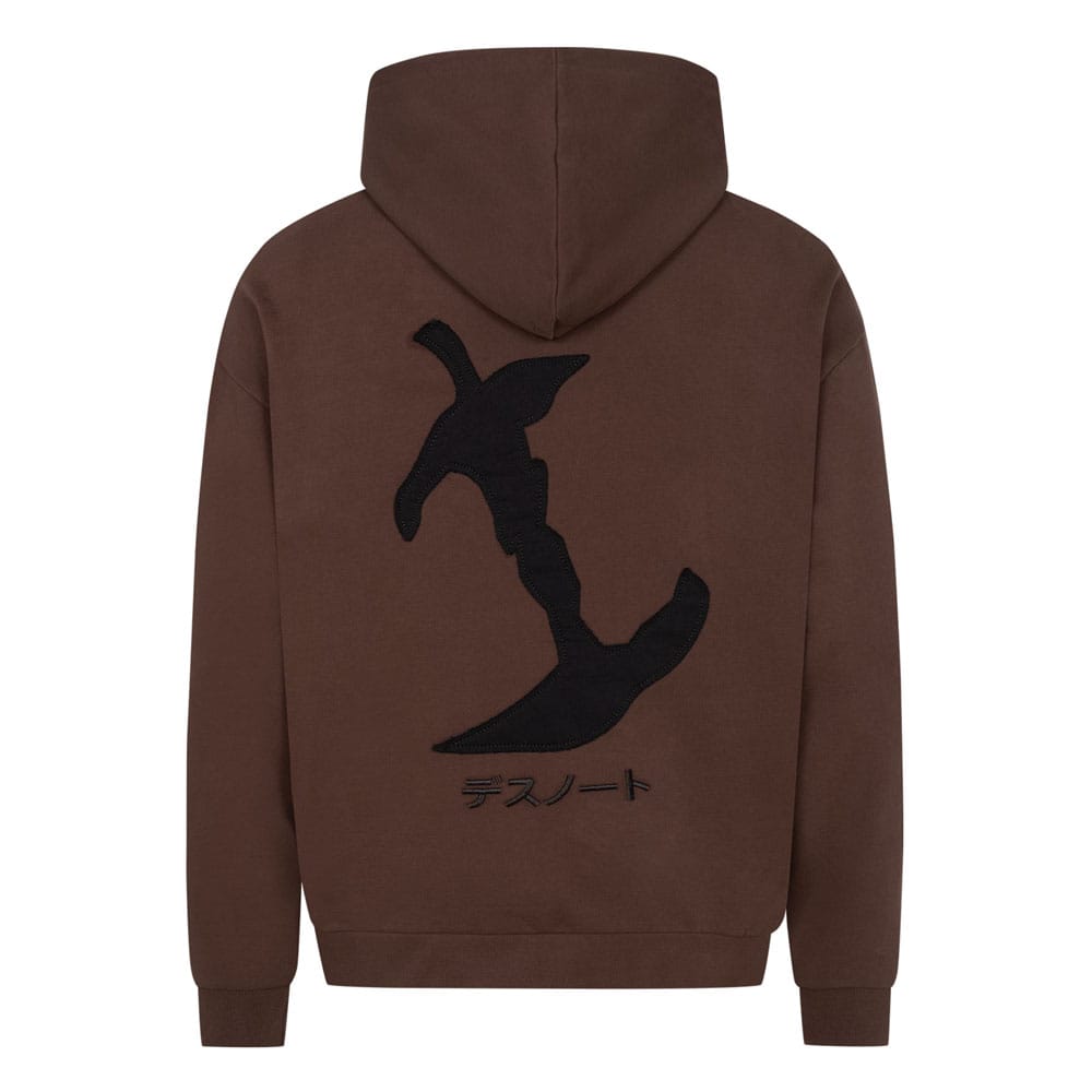 Death Note Kapuzenpullover Graphic Brown  Größe XL