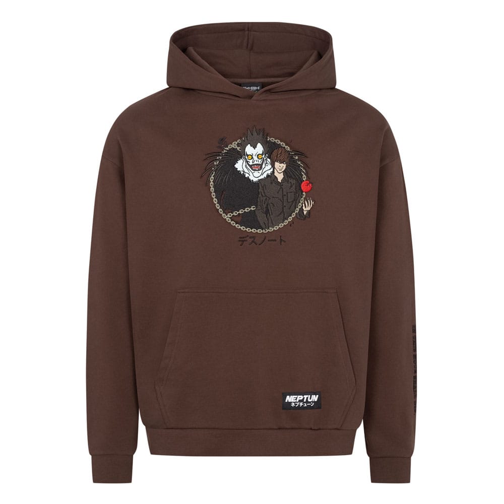 Death Note Kapuzenpullover Graphic Brown  Größe XL