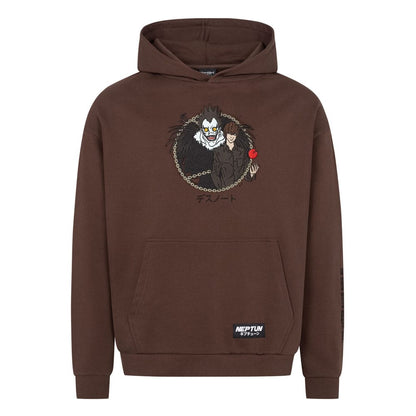 Death Note Kapuzenpullover Graphic Brown  Größe XL