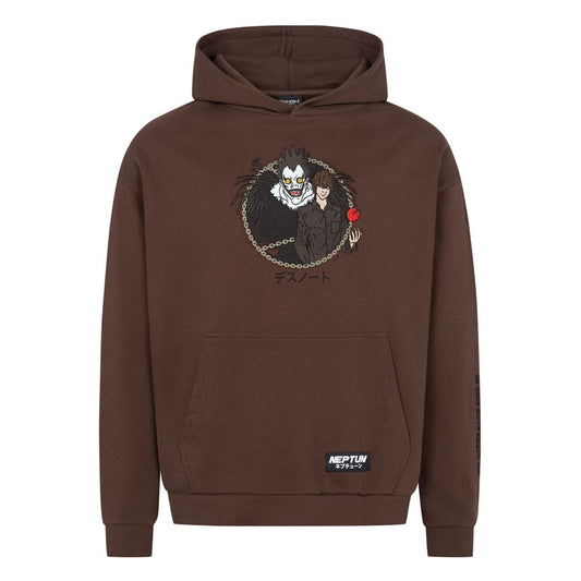 Death Note Kapuzenpullover Graphic Brown  Größe XL