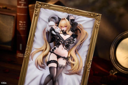 Original Character PVC Figur 1/7 Stella Black Cat Ver. Deluxe Edition 27 cm