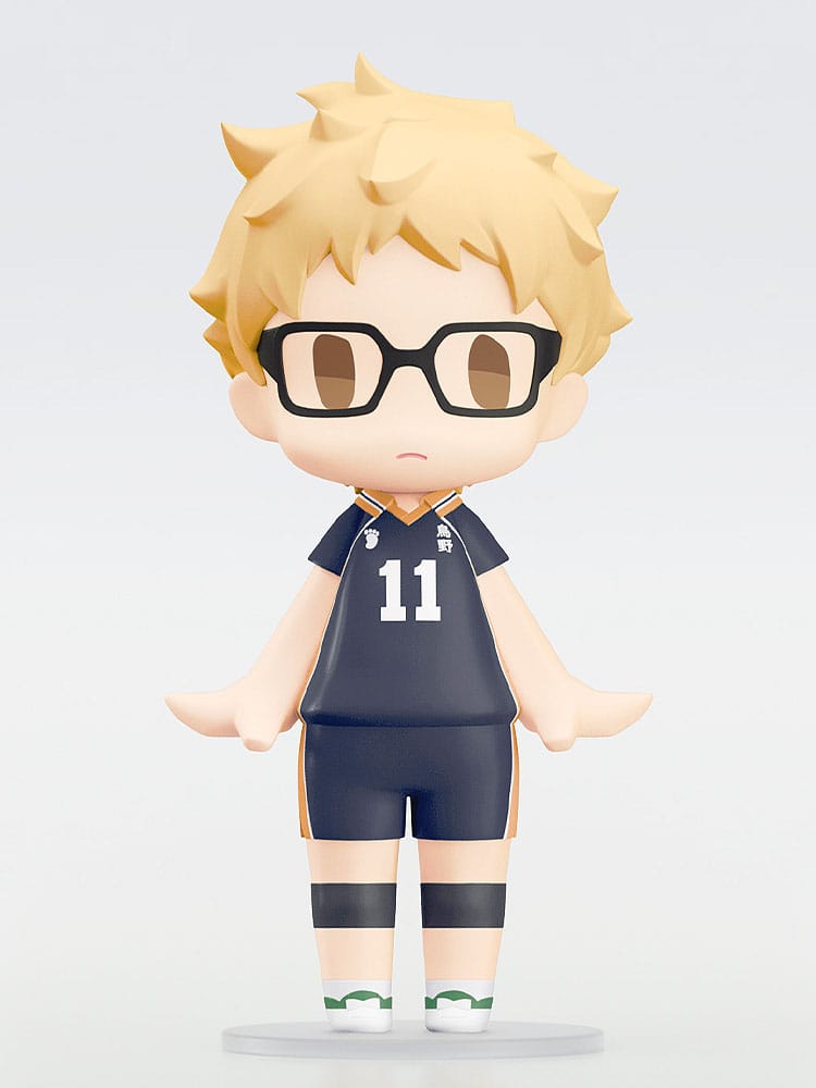 Haikyu!! HELLO! GOOD SMILE Actionfigur Kei Tsukishima 10 cm