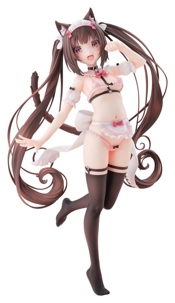 Nekopara PVC Figur 1/5.5 Chocola Micro Bikini Maid -STD Edition- 30 cm