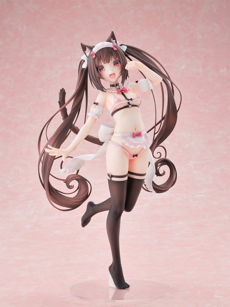 Nekopara PVC Figur 1/5.5 Chocola Micro Bikini Maid -STD Edition- 30 cm