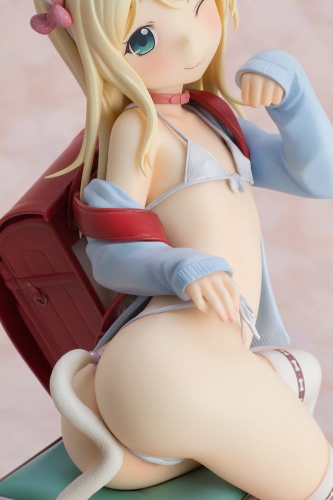 Hatsukoi Ribbon PVC Figur 1/6 Yuu White cat Ver. 25 cm
