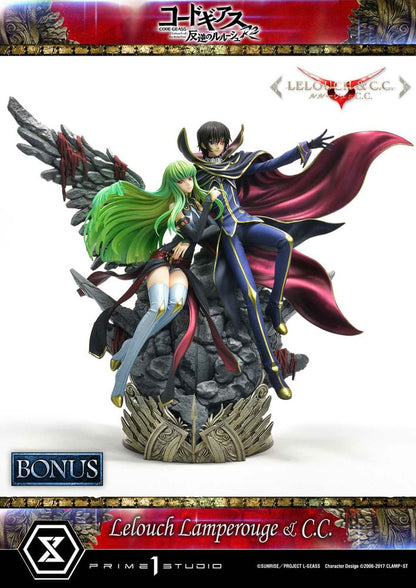 Code Geass: Lelouch of the Rebellion Concept Masterline Series Statue 1/6 Lelouch Lamperouge & C.C. 44 cm