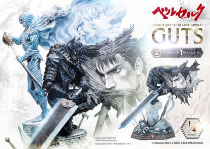 Berserk Legacy Art "Kentarou Miura" Statue 1/4 Guts 74 cm