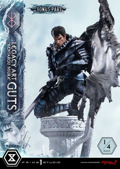 Berserk Legacy Art "Kentarou Miura" Statue 1/4 Guts Bonus Version 74 cm