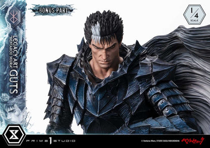 Berserk Legacy Art "Kentarou Miura" Statue 1/4 Guts Bonus Version 74 cm