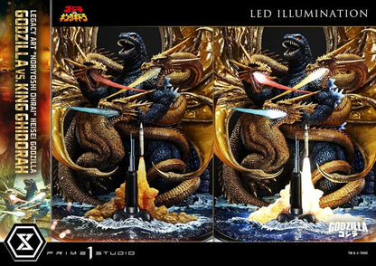 Godzilla Legacy Art "Noriyoshi Ohrai" Statue Heisei Godzilla Godzilla vs. King Ghidorah Bonus Version 82 cm