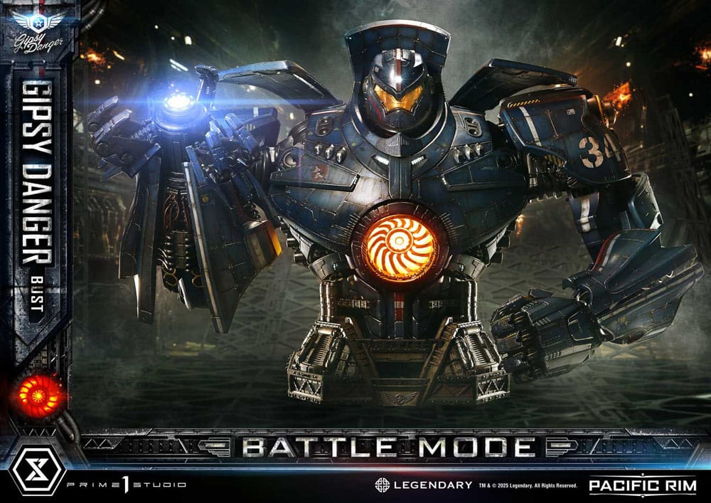 Pacific Rim Büste 1/1 Gipsy Danger Battle Mode 75 cm
