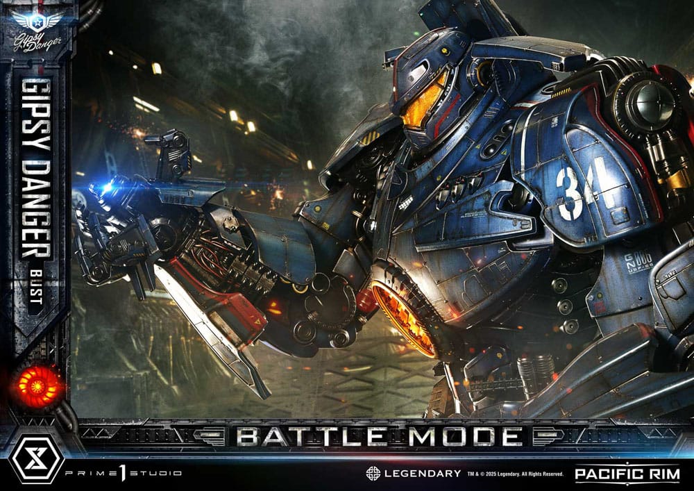 Pacific Rim Büste 1/1 Gipsy Danger Battle Mode 75 cm