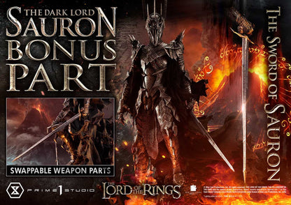 Herr der Ringe Museum Masterline Series Statue 1/3 The Dark Lord Sauron Bonus Version 117 cm