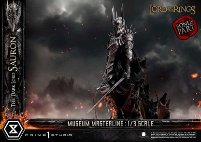 Herr der Ringe Museum Masterline Series Statue 1/3 The Dark Lord Sauron Bonus Version 117 cm