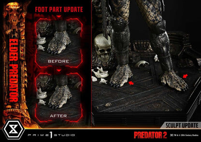 Predator 2 (Film) Museum Masterline Statue 1/3 Elder Predator 94 cm