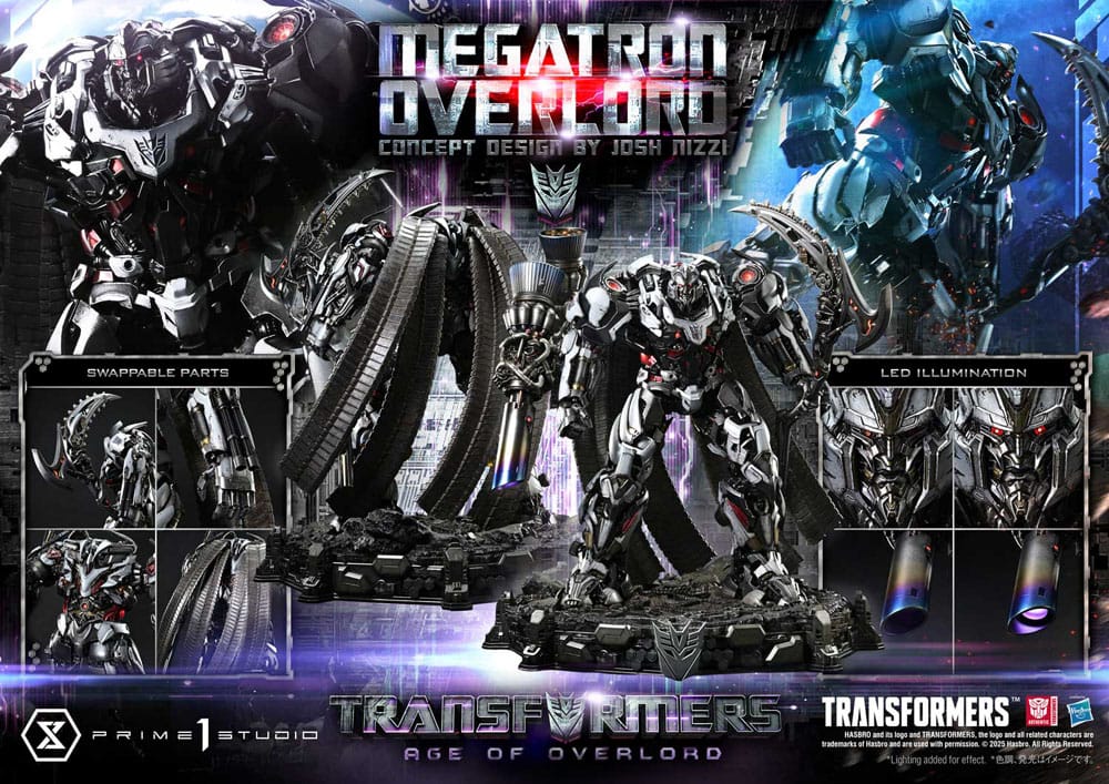 Transformers Generations I Museum Masterline Statue Megatron Overlord (Design by Josh Nizzi) 89 cm
