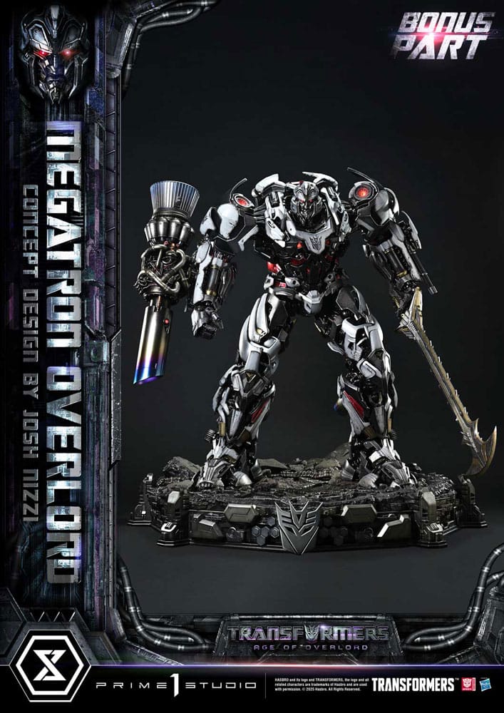 Transformers Generations I Museum Masterline Statue Megatron Overlord (Design by Josh Nizzi) Bonus Version 89 cm