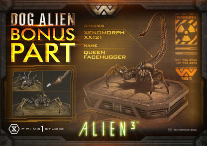 Alien 3 Museum Masterline Series Statue 1/3 Dog Alien XL Deluxe Bonus Version 114 cm