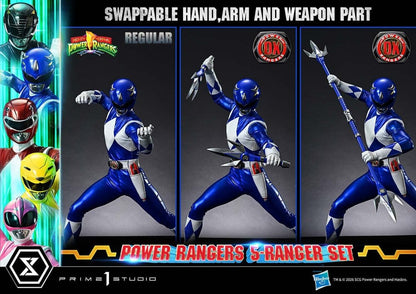 Mighty Morphin Power Rangers Premium Masterline Statuen 5er-Set 1/4 Deluxe Version 62 cm