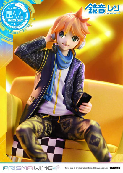Vocaloid Piapro Characters Prisma Wing PVC Statue 1/7 Kagamine Len (Art by lack) 18 cm