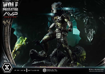 Alien vs. Predator Real Elite Masterline Series Statue 1/3 Requiem Wolf Predator 95 cm