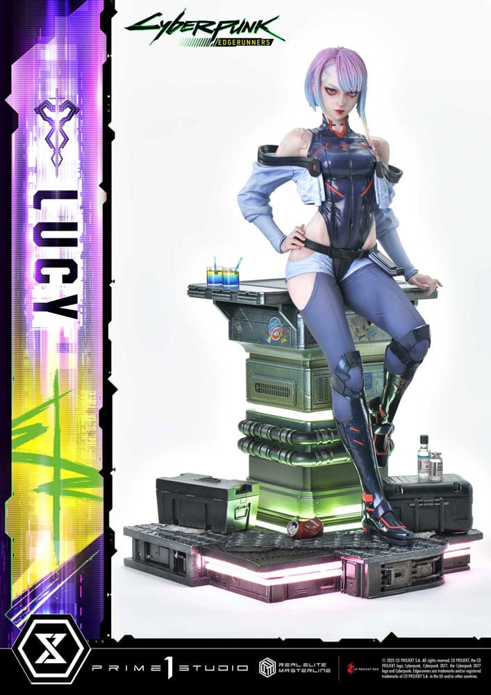 Cyberpunk: Edgerunners Real Elite Masterline Series Statue 1/4 Lucy 50 cm