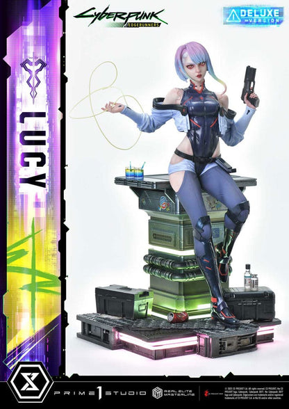 Cyberpunk: Edgerunners Real Elite Masterline Series Statue 1/4 Lucy Deluxe Version 50 cm