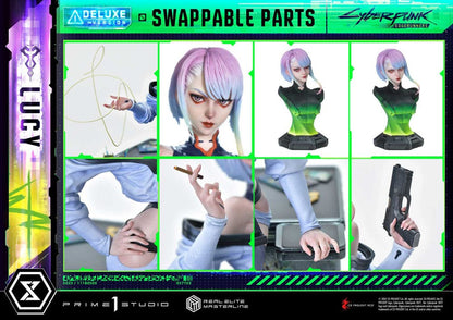 Cyberpunk: Edgerunners Real Elite Masterline Series Statue 1/4 Lucy Deluxe Version 50 cm