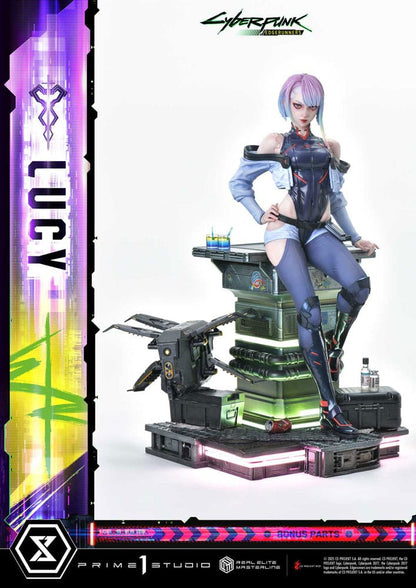 Cyberpunk: Edgerunners Real Elite Masterline Series Statue 1/4 Lucy Deluxe Bonus Version 50 cm