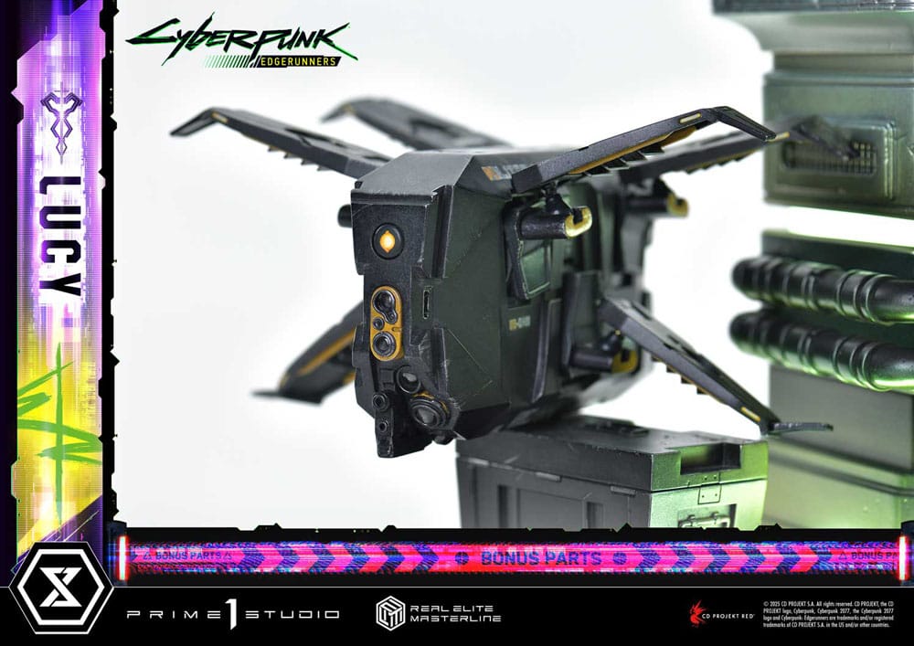 Cyberpunk: Edgerunners Real Elite Masterline Series Statue 1/4 Lucy Deluxe Bonus Version 50 cm