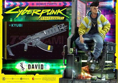 Cyberpunk: Edgerunners Real Elite Masterline Series Statue 1/4 David Deluxe Bonus Version 58 cm