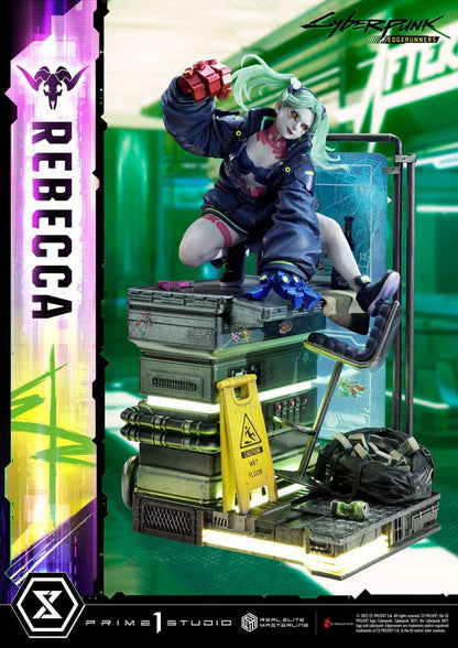 Cyberpunk: Edgerunners Real Elite Masterline Series Statue 1/4 Rebecca 54 cm