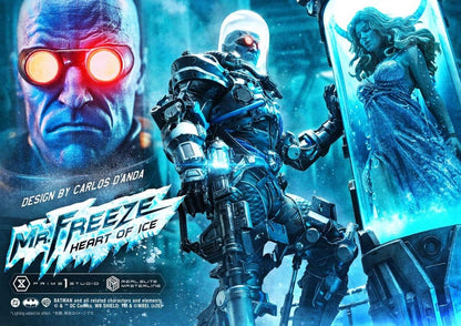 DC Comics Real Elite Masterline Series Statue 1/3 Batman (Comics) Mr. Freeze Heart of Ice (Design by Carlos D'Anda) 82 cm