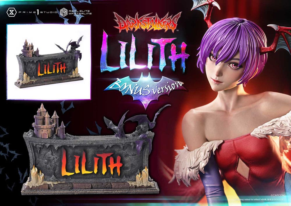 Darkstalkers Real Elite Masterline Series Statue 1/4 Lilith Bonus Version 52 cm