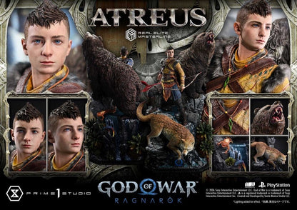 God of War: Ragnarok Real Elite Masterline Statue 1/3 Atreus 96 cm