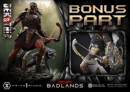 Predator Real Elite Masterline Statue 1/3 Badlands Dek & Thia DX Bonus Version 87 cm