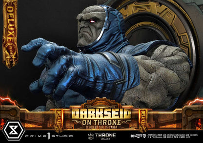 Throne Legacy Series Statue 1/4 Justice League (Comics) Darkseid on Throne Design by Carlos D'Anda Deluxe Bonus Version 65 cm