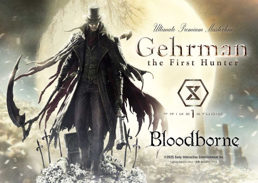 Bloodborne Ultimate Premium Masterline Series Statue 1/4 Gehrman Bonus Version 68 cm