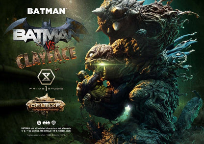 DC Comics Ultimate Premium Masterline Series Statue 1/4 Batman VS Clayface DX Bonus Version 83 cm