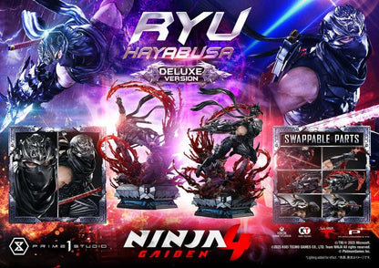 Ninja Gaiden 4 Ultimate Premium Masterline Series Statue 1/4 Ryu Hayabusa Deluxe Version 70 cm
