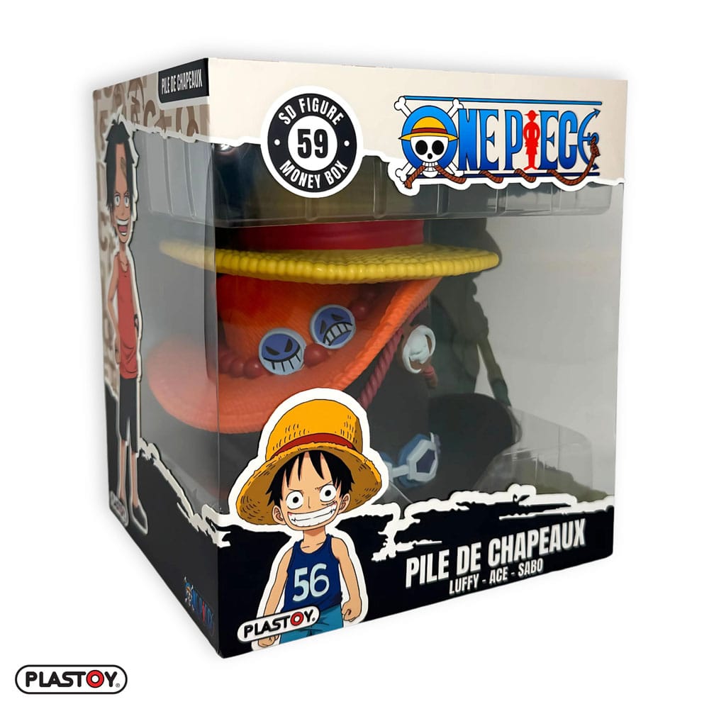 One Piece Spardose Stack of Hats