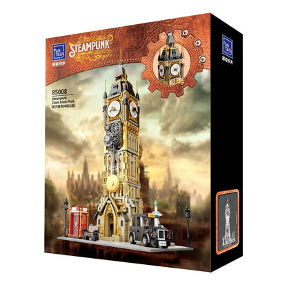 Original-Steampunk Series Bauset Steampunk Clock Tower Park 58 cm