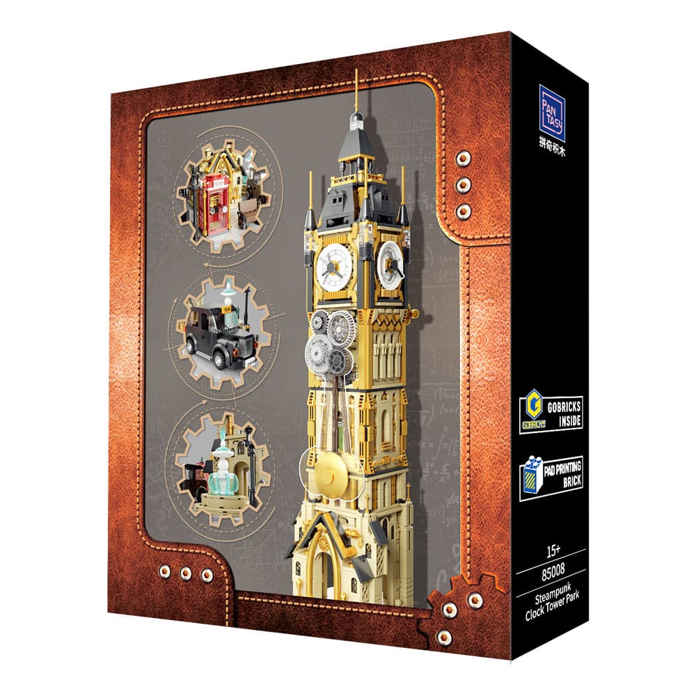 Original-Steampunk Series Bauset Steampunk Clock Tower Park 58 cm